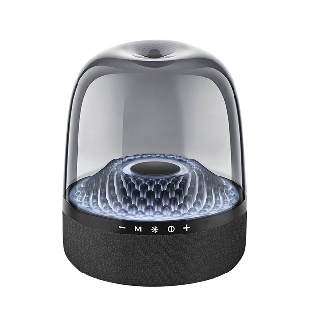 Visual Rhythm Bluetooth Speaker with Dynamic Light Show HiFi Stereo Sound Wireless Speaker for Desktop Home Decor
