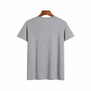 Camiseta de moda de manga corta para hombre, estilo nuevo, ecológica, transpirable, de corte regular, poliéster/algodón, para verano, gimnasio, informal. - Product Image 2