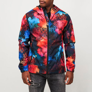 Veste coupe-vent de randonnée pour hommes, veste respirante à séchage rapide, veste coupe-vent de sport athlétique pour hommes - Product Image 1