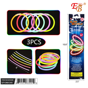 11 "3-PC ชุดสร้อยข้อมือเรืองแสง288ชิ้นต่อ/ชุดสำหรับงานเลี้ยง - Product Image 1