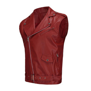 Gilet en cuir pour homme de qualité supérieure, design personnalisé, durable, pour l'hiver, nouvelle arrivée, vêtements d'extérieur, prix de gros - Product Image 2