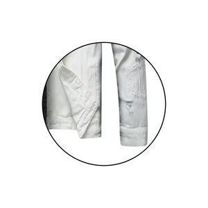 Veste moderne en denim robuste et élégante pour homme avec coupe classique et veste en tissu confortable pour homme - Product Image 6