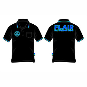 Gran oferta de algodón 100% para hombre, camiseta Polo personalizada de buena calidad, Color sólido, estilo informal, patrón, 180g, tela, peso frontal - Product Image 3