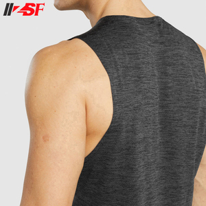 Camiseta sin mangas para hombre con estampado de logotipo personalizado de alta calidad, chaleco de viaje sin mangas de nuevo estilo para uso en el gimnasio - Product Image 6