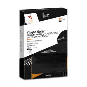 Panneau solaire monocristallin PERC Yinghe Solar HLSP-345M noir 450W certifié TUV pour l'industrie, face en verre - Product Image 2
