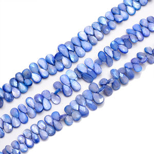 Exclusif Naturel Bio Pierre De Lune Facettes Forme De Poire 8 10X6 12X7MM Bleu Premium Qualité Pierre Précieuse Brin Making Multi-Purpose Bulk - Product Image 1