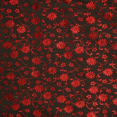 Red Black Flower