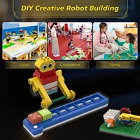 Kit de Robot de Codificación sin Pantalla ICBlocks para Preescolar |   Bloques de Codificación Magnéticos, Kit para Aulas STEM