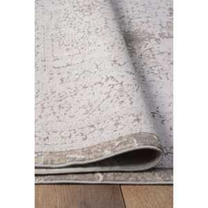 Alfombra Moderna Beige Netline MD001, Fibras Sintéticas Duraderas, No Deshilachan, Fácil de Limpiar, para Dormitorio, Estudio, Hogar, Alfombras Depot - Product Image 3