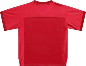 Camisetas de Práctica de Fútbol Americano al por Mayor, Malla de Poliéster, Manga Corta, Transpirables, que Absorben la Humedad, Ropa de Equipo OEM, MOQ Bajo, Varios Colores - Product Image 2