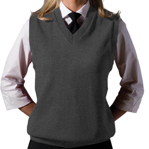 Nouveau pull sans manches pour uniforme scolaire 2026 – Vente en gros, pull classique en tricot doux et durable pour l'école – Fabricant - Product Image 1