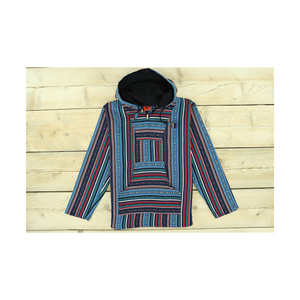 Marca prensa de calor en relieve logo francés Terry cuello redondo sudaderas hombres casual de punto manga corta gris con capucha con bolsillo - Product Image 6