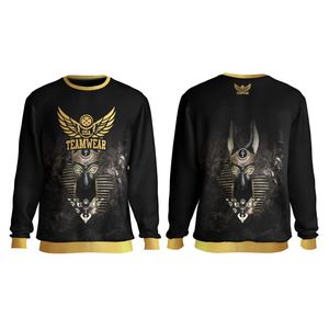 Sweatshirts personnalisés unisexes 100% coton avec sublimation de polyester Blanks de sweatshirt ras du cou pour l'hiver - Product Image 4