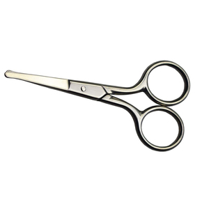 Ciseaux à sourcils professionnels en acier inoxydable au meilleur prix, avec poignée confortable, outil de soin de beauté pour le nez et le visage - Product Image 3