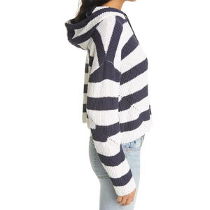 Sudadera cálida de Invierno para mujer, Jersey cómodo y transpirable con logotipo personalizado, ropa de calle con hombros caídos para mujer - Product Image 4