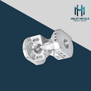 Bloc d'accouplement symétrique à haute résistance en aluminium usiné par VMC avancé pour assemblages mécaniques de précision - Product Image 3