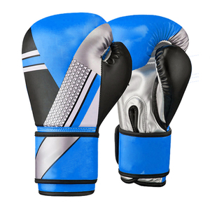 ถุงมือซ้อมมวยหนัง PU สีแดง, ถุงมือซ้อมมวยสำหรับมวยไทยและ MMA - Product Image 2