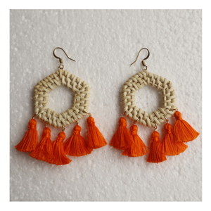 Tendencias de pendientes de ratán de Vietnam: ligero y natural, perfecto para el desgaste de pendientes de ratán, estilo decorativo elegante de alta calidad - Product Image 2