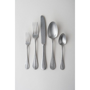 Ensemble de couverts en acier inoxydable avec manche forgé à la main, 5 pièces, pour la maison, les mariages et les dîners - Product Image 1