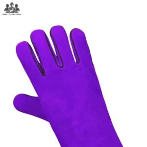 Gants de soudage sportifs vintage en cuir pour hommes, sur mesure, de haute qualité, avec design personnalisé, ignifuges et anti-chaleur - Product Image 6