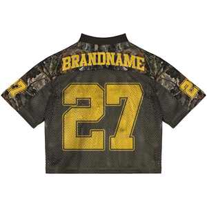 Exquisita camisa de malla hecha a mano diseños de sublimación personalizados que garantizan la satisfacción características de la camisa de malla impresión de pantalla de sublimación - Product Image 2