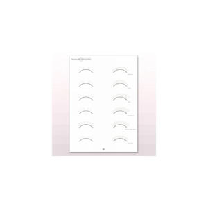 Perfect Lash VolumeLash : Kit de 10 Feuilles de Modèles d'Entraînement pour Cils, Faux Cils Synthétiques Faits Main Style Plume Naturelle, Longueur Maximale, pour la Beauté - Product Image 5