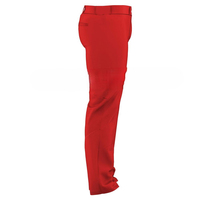 Pantalon d'uniforme de baseball et softball pour homme grande taille, respirant, séchage rapide, antibactérien, coupe décontractée, imprimé numérique à rayures fines