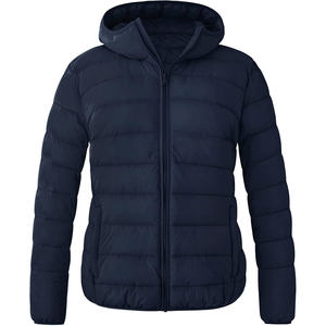 Veste chaude d'hiver pour femmes Manteau en nylon respirant avec fermeture éclair légère et brillante Motif imprimé Style Femmes - Product Image 6