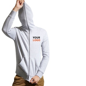 Sudaderas con capucha de gran tamaño de algodón 100% para hombre de calidad de lujo, ropa informal de lujo de peso pesado con estampado personalizado para invierno - Product Image 5