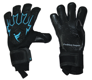 Gants de gardien de but en latex respirant de haute qualité, nouvelle conception, vente chaude, légers, pour l'extérieur, couverture complète des doigts - Product Image 3