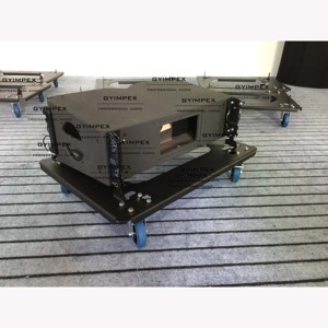 Chariot de transport pour enceintes Line Array double 8 pouces, chariot pour enceintes Line Array mini, chariot pour enceintes audio professionnelles, chariot de transport au sol - Product Image 4