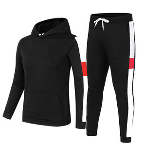 Trending Custom Winter Sportswear Blanco Sólido 100% Algodón Transpirable Secado rápido Ligero Manga larga Chándal para hombre Último - Product Image 1