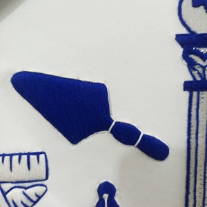 Working Tools Master Mason <b>Apron</b> Masonic Hand Embroidered - Product Image 3