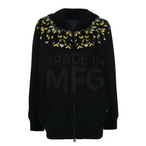 Sudaderas con capucha bordadas para hombre de nuevo estilo, ropa de invierno informal totalmente personalizada con técnicas de teñido liso con bordado a la moda - Product Image 1