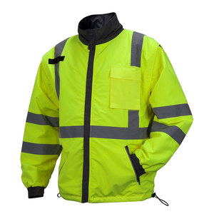 Chaqueta de Trabajo Reflectante, Transpirable, de Poliéster, con Certificación CE, Ecológica, Diseño de Última Generación, Fabricada en Pakistán - Product Image 1