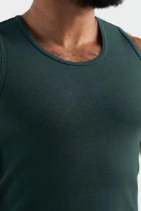 Camisetas sin mangas de punto transpirables con estilo para hombre, camisetas sin mangas para gimnasio, camisetas de entrenamiento informales - Product Image 2