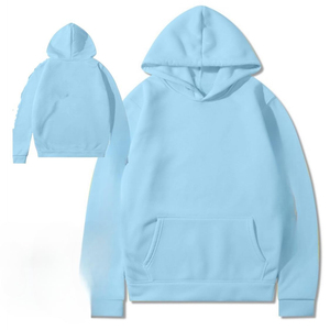 เสื้อฮู้ดคอกลมแขนยาวผ้าฟลีซแบบสวมหัวผ้าคอตตอน100% สำหรับผู้ชายใส่ไปยิมให้ความอบอุ่นลำลองเสื้อผ้าแนวสตรีทระบายอากาศได้ฮิปฮอป - Product Image 5