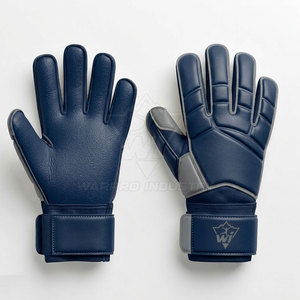 Gants de gardien de but en cuir professionnels, légers, confortables, avec une conception de préhension durable, adaptés à l'entraînement sportif - Product Image 5