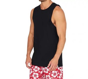 Latest 2025 High Quality Hot <b>Men's</b> Cotton <b>Tank</b> <b>Top</b> <b>Men</b> <b>Black</b> Color High Quality Singlet Sleeveless Slim Fit Vest <b>Men</b> <b>Tank</b> <b>Top</b> - Product Image 1