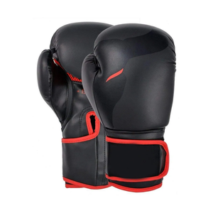 Guantes de boxeo personalizados de Cuero 100% de alta calidad, guantes de boxeo para luchadores profesionales, cómodos guantes de entrenamiento - Product Image 1