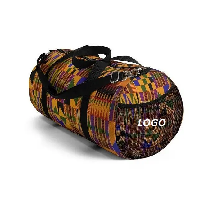 Sublimation sacs touristiques voyage femmes mode pliable sports chauds grande capacité étanche polochon épaule polochon sacs pliants