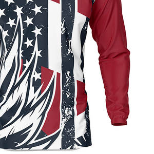 Alta calidad motocicleta Auto Racing Wear hombres Motocross Jersey/nueva llegada diseño de logotipo personalizado impreso Motocross Jersey - Product Image 5