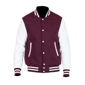 Venta caliente Letterman chaqueta hecha a medida manga completa béisbol Letterman chaqueta para hombres - Product Image 2