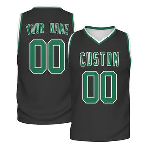 Camiseta de baloncesto ligera de secado rápido al por mayor para hombres último diseño OEM con técnica de impresión por sublimación - Product Image 3