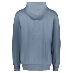 Sweats à capuche pour homme coupe classique, 100% coton, fermeture éclair, écologiques et respirants, style urbain, faible MOQ - Product Image 2