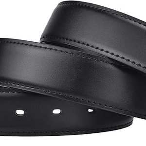 Premium Wide <b>Slim</b> Leather <b>Belt</b> with Statement Buckle Customizable Colors & Sizes 100% High Quality for Sleek & Timeless Style - Product Image 5