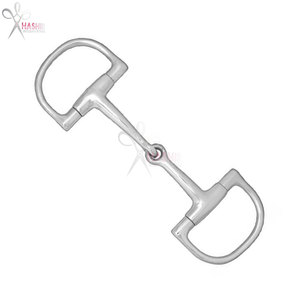 High Quality Stainless Steel Ring Snaffle Bit for Horses-Durable <b>Equestrian</b> Training Riding Bit Customizable Size Color OEM - Product Image 4