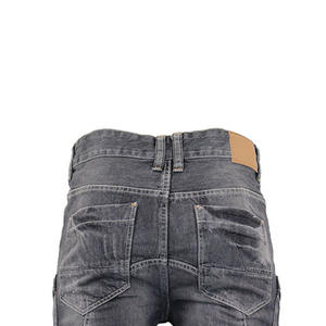 Pantalones Cortos de Mezclilla Casuales de Alta Calidad para Hombre, Diseño Personalizable, Cintura Media, Lona Sólida Teñida, Precio Razonable para un Estilo Personal - Product Image 5