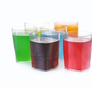 แก้วพลาสติกคุณภาพสูงแบบกำหนดเองสำหรับขายส่ง ขนาด 150 มล. ผิวมันเงาเกรดอุตสาหกรรม สำหรับร้านอาหาร ความสูง 6 นิ้ว - Product Image 4