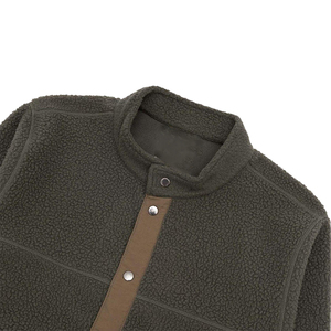 Veste Sherpa à prix ajustable, dernière mode, fabrication sur mesure, prix d'usine, style haut de gamme, nouvelle arrivée - Product Image 2